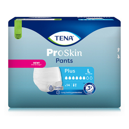 Tena Pants Plus Gr.L (100-135cm) P.à 14