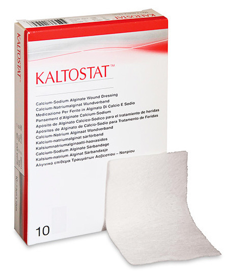 Kaltostat Compresses 5x5cm, p.à 10