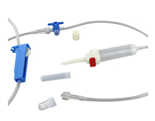 Codan Tubulure à perfusion L86-3W 210cm sans site d'injection, avec filtre 15µm et robinet 3-voies p.à 10 pces