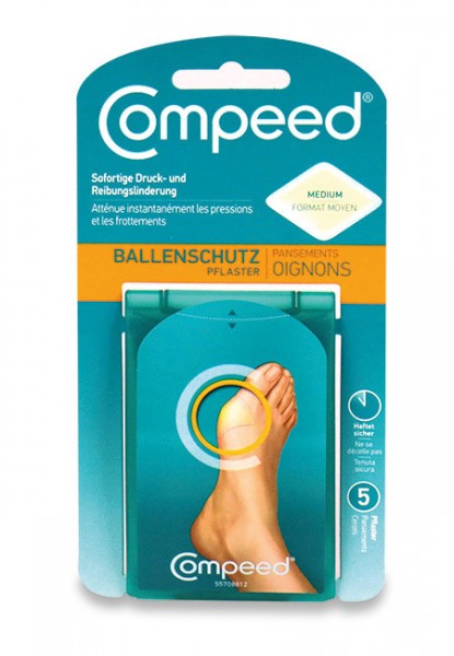 Compeed Pansement pour plante du pied 4,7x6,8cm p.à 5 pces