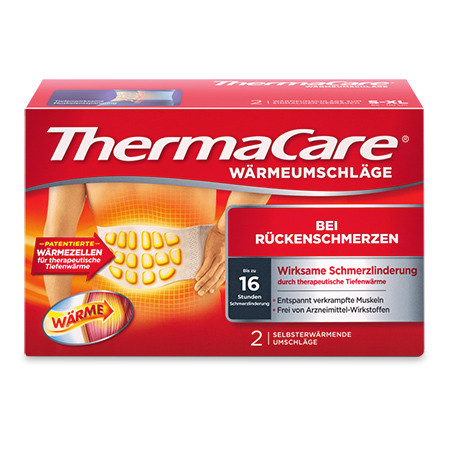 ThermaCare Rücken-Wärmeumschlag P.à 2