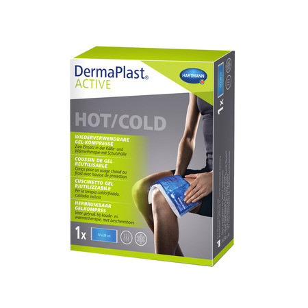 DermaPlast Active Hot&Cold Pack 12x29cm mit Fixationshilfe