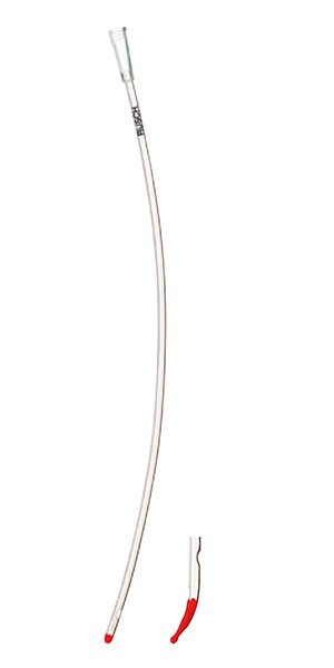 Rüsch Sonde vésicale Tiemann à usage unique CH-14 en PVC 40cm p.à 50