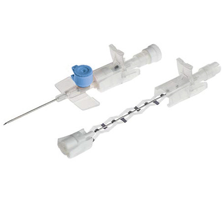 Venflon Pro Safety 22G 0,9x25mm bleu, p.à 50 cathéter vein. court av. site d'injection