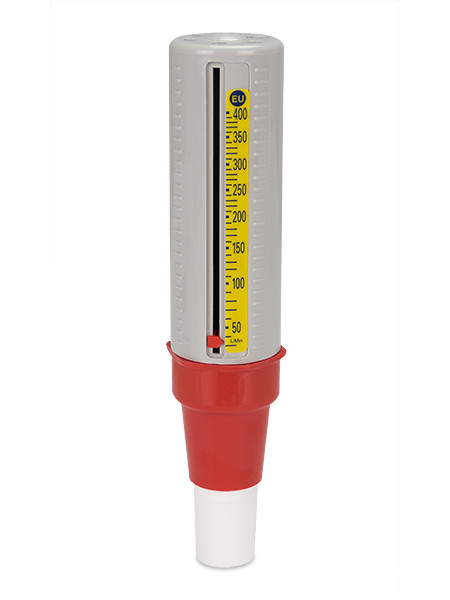 Mini-Wright Low Range Peak Flow Meter 30-400 L/Min. niedrige Atemflussbereiche für Erwachsene und Kinder ab 3 Jahre inkl. Universalmundstück