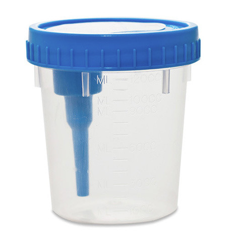 BD Vacutainer Urinbecher 120ml innen steril mit integrierter Urintransfereinheit P.à 200