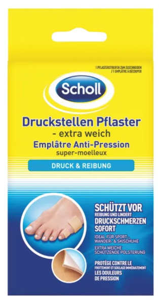 Scholl Druckstellen Pflaster extra weich per Stk.