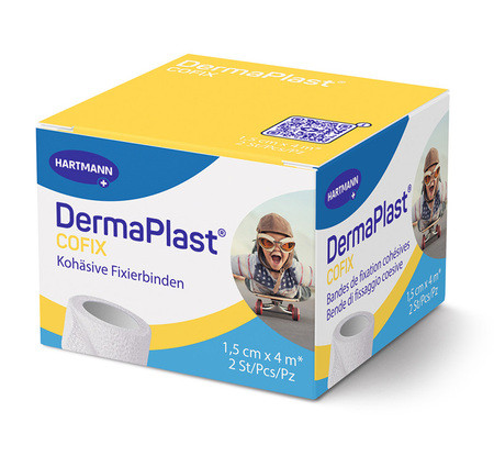 DermaPlast CoFix 1.5cmx4m blanc p.à 2