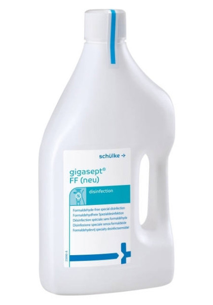 Gigasept FF 2 litres concentré pour la désinfection des instruments (Prix Taxe-COV incl.)