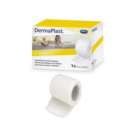 DermaPlast Cofix 6cmx20m weiss latexfrei P.à 1