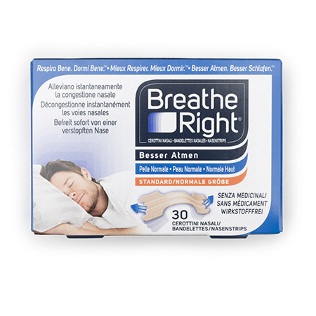 Breathe Right bandelettes nasales taille normal/standard beige p.à 30