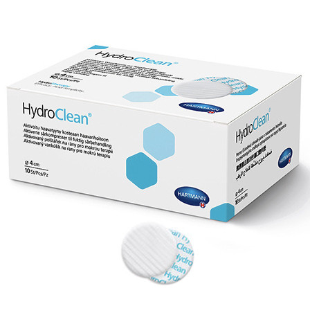 HydroClean rund Ø 4cm steril P.à 10