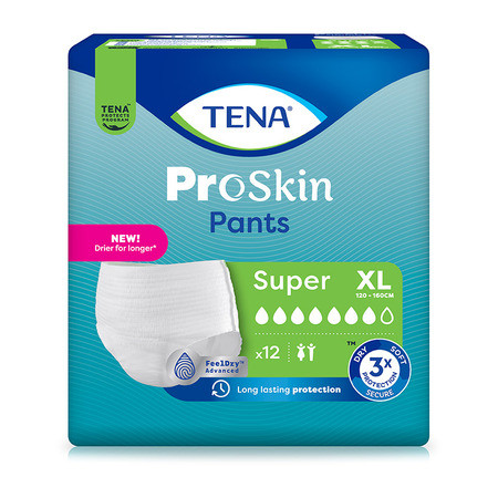 Tena Pants Super Gr.XL (120-160cm) p.à 4x12