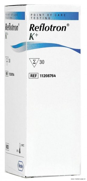 Reflotron Potassium K+, 30 tests