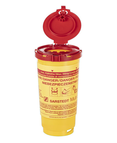 Sarstedt Multi-Safe twin Plus 500 Entsorgungsbox 0,5 Liter P.à 126