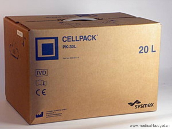 Cellpack bidon à 20 litres pour Sysmex KX-21 et XP-300, p.à 1