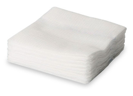 Gazin Compresse de gaze pliée 10x20cm 12 plis 17 fils sans fils-RX stérile 40 sachets à 2