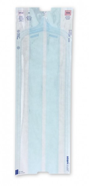 Stericlin-Beutel KS/Papier mit Seitenfalz 20x5x40cm P.à 100