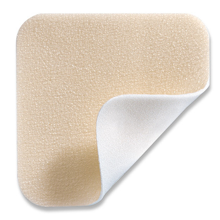 Mepilex Lite Safetac 10x10cm Pansement hydro- cellulaire mince en mousse PU stérile p.à 5