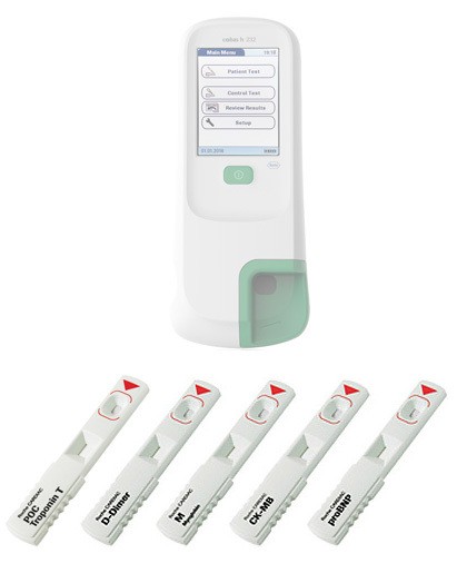 cobas CARDIAC (h 232) POC Troponin T Test P.à 10 Test