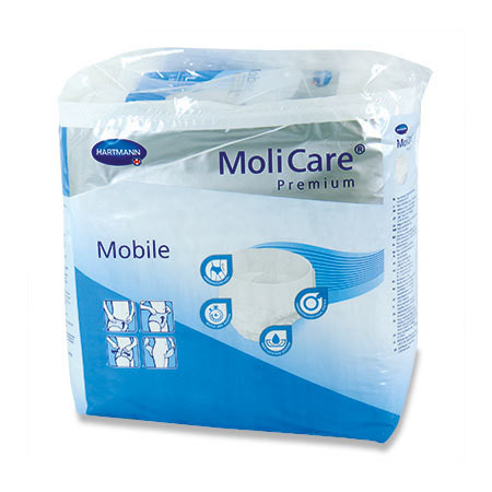 MoliCare Mobile 6 Pants d'incontinence Gr.L code couleur bleu 1750ml p.à 14