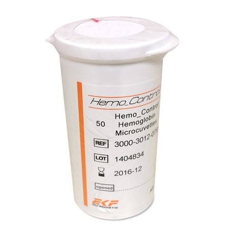 Hemo_Control Microcuvettes pour la mesure de Hb p.à 50 pces