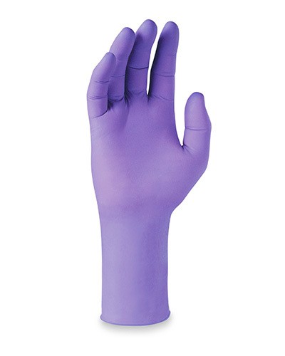 Halyard PurpleXtra Nitril U-Handschuhe Gr.M puderfrei unsteril violett P.à 50 Stk. Stulpenlänge 30,5cm