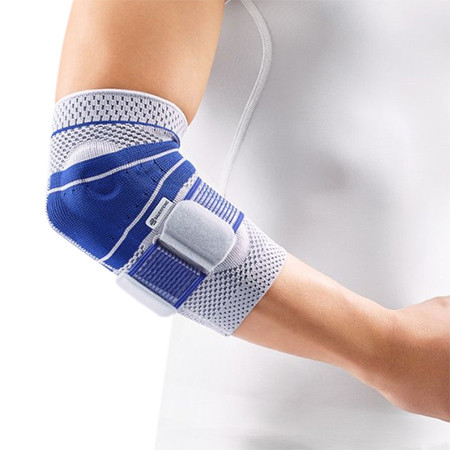EpiTrain Ellbogen Aktivbandage mit Gurt Gr.3 27-29cm titan