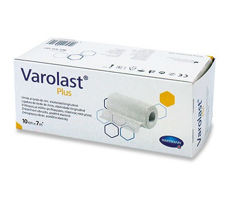 Varolast plus Zinkleimbinde 10cmx10m elastisch P.à 1 Rl.