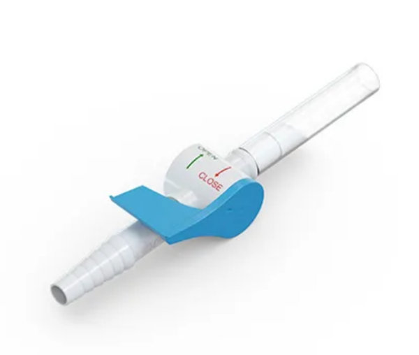 Uromed Katheterventil Basic steril mit Ansatzstück mit gerieften Konus P.à 5