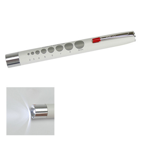 Akkupoint Diagnosticlight Pupillenleuchte LED weiss mit Clip inkl. 2x AAA Batterien