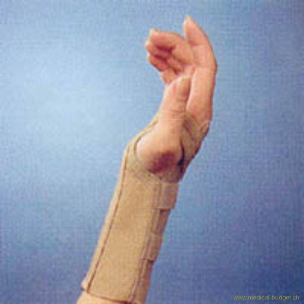 Thämert Orthoflex Bandage pr poignet droite Gr.L 18,5-20,5cm, long. 16cm, chair