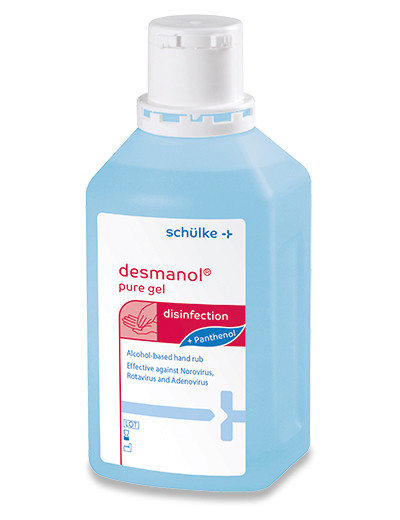 Desmanol pure Gel 500ml Désinfectant pour les mains