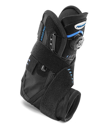 AirCast AirGo Plus N Orthèse de stabilisation pour cheville gauche Gr.M (37-42) noir