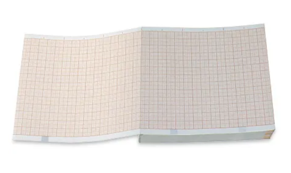Papier-ECG plié 112mmx30m pour Cardioline Delta 3 Plus
