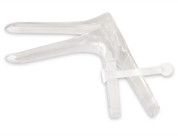 Cusco Spekulum Gyneas Gr.S Virgo 20x108mm steril transparent Schraube weiss P.à 100