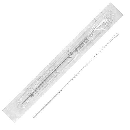 Wattestäbchen Metall extra dünn Ø 0,9x150mm lang flexibel und biegsam steril P.à 100