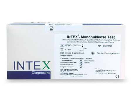 INTEX Mononukleose-Test P.à 5 (Vollblut, Serum, Plasma)
