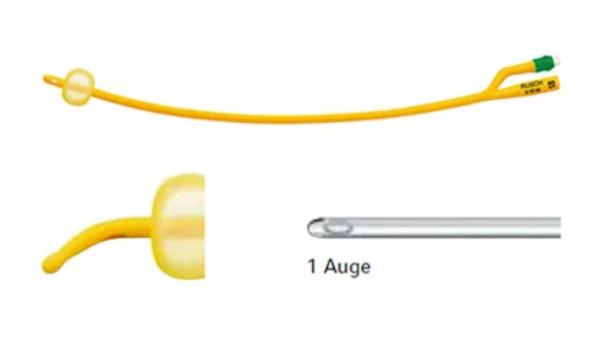 Ballonkatheter Rüsch-Gold Tiemann Ch.14 5-10ml 40cm Latex P.à 1