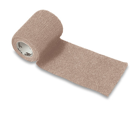 Coban Bandage élastique brun 5cmx4.5m sans latex p.à 1