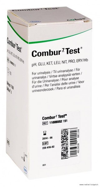 Combur 7 Test Pack à 100 Streifen