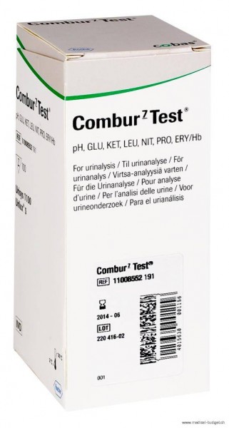 Combur 7 Test P.à 100 Streifen
