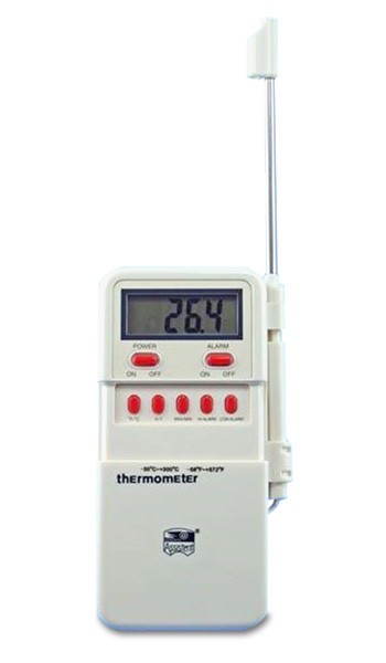 Assistent Thermomètre électronique CE plage de mesure -50°C à + 260°C