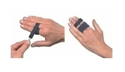 Buddy Loops Foam Wrap 1,3cm schwarz P.à 50