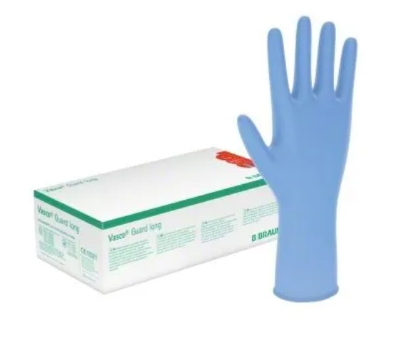 Vasco Guard long Nitril U-Handschuhe Gr.XL blau puderfrei unsteril P.à 90