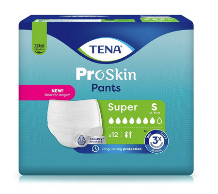 Tena Pants Super Gr.S (65-85cm) p.à 12