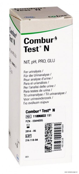Combur 4 Bandelettes urinaires p.à 50 Test-Nephur