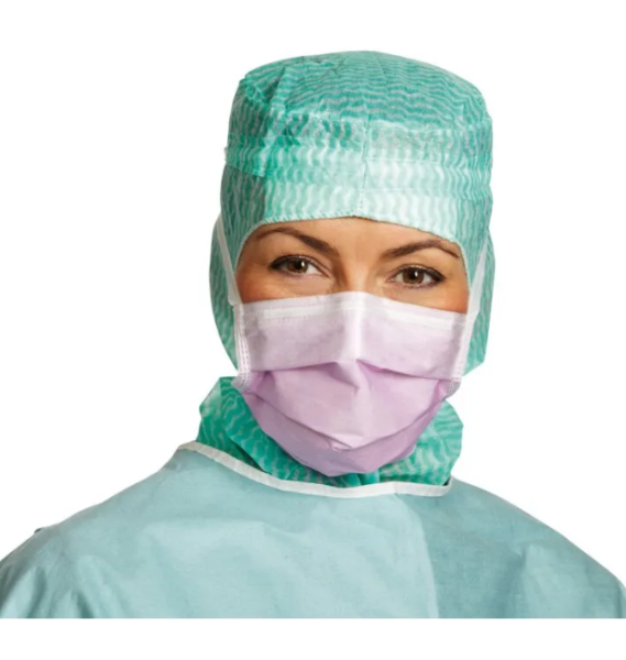 Barrier Laser OP-Masken Extra Protection lila mit Bindebänder Typ IIR Anti-Fog P.à 50