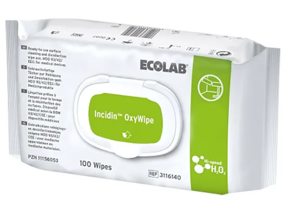 Incidin OxyWipe NG P.à 100 Tücher