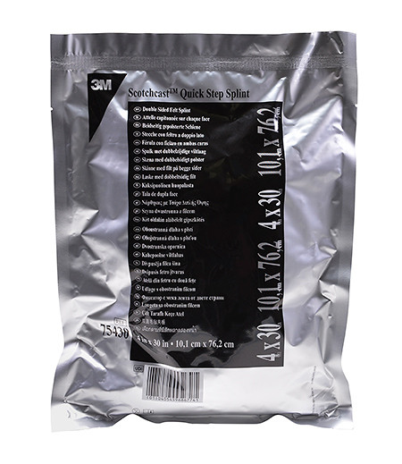 Scotchcast Quick Step Splint 10,1x76,2cm P.à 10 Schienen